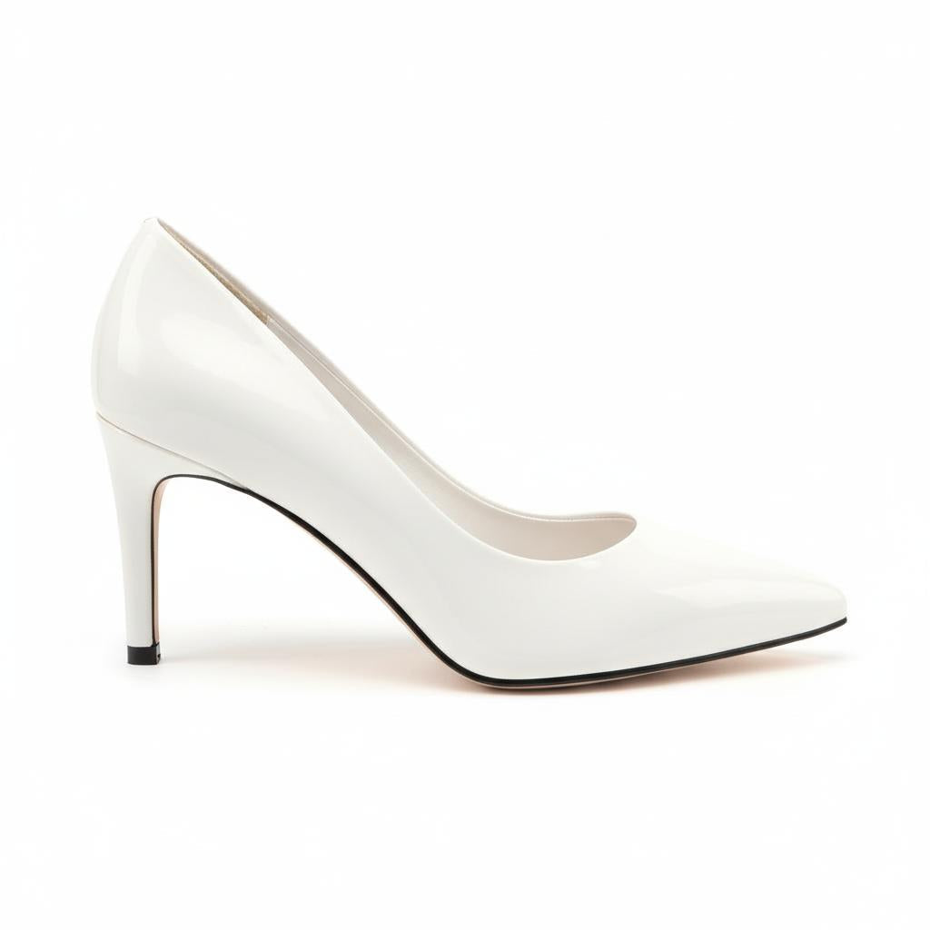 Tuhoomall High Heel Sandals for Women - Elegant Pointed Toe Leather Flats for Office, Parties & Casual Wear - Summer 2-Inch Mid Heel Tuhoomall
