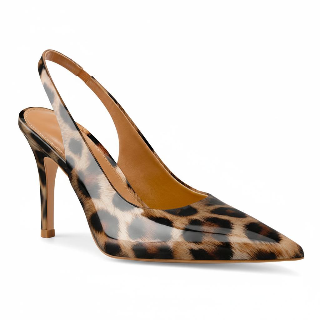 Tuhoomall Fashion Women's High Heel Slip-On Pumps - Stylish Pointed Toe, Medium Heel, Classic Solid Color for Office and Daily Wear Tuhoomall