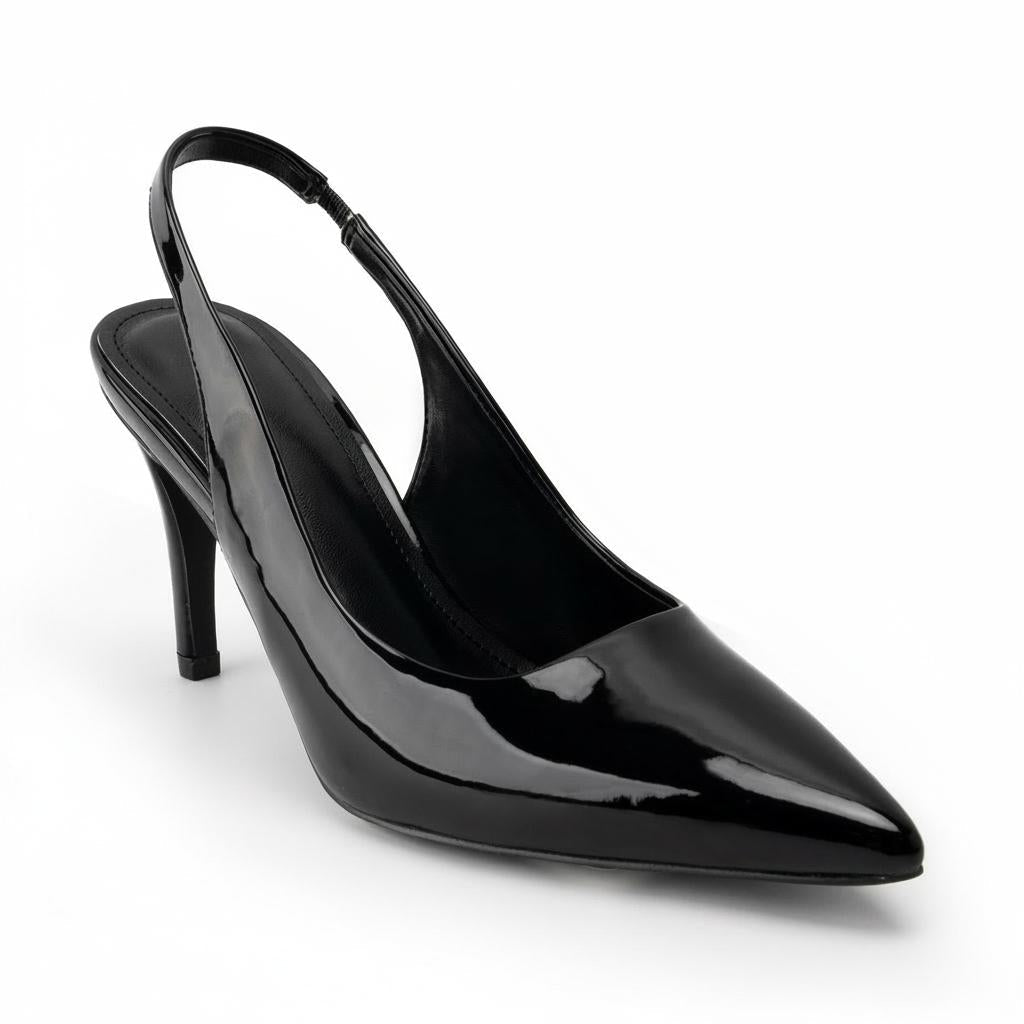Tuhoomall Fashion Women's High Heel Slip-On Pumps - Stylish Pointed Toe, Medium Heel, Classic Solid Color for Office and Daily Wear Tuhoomall