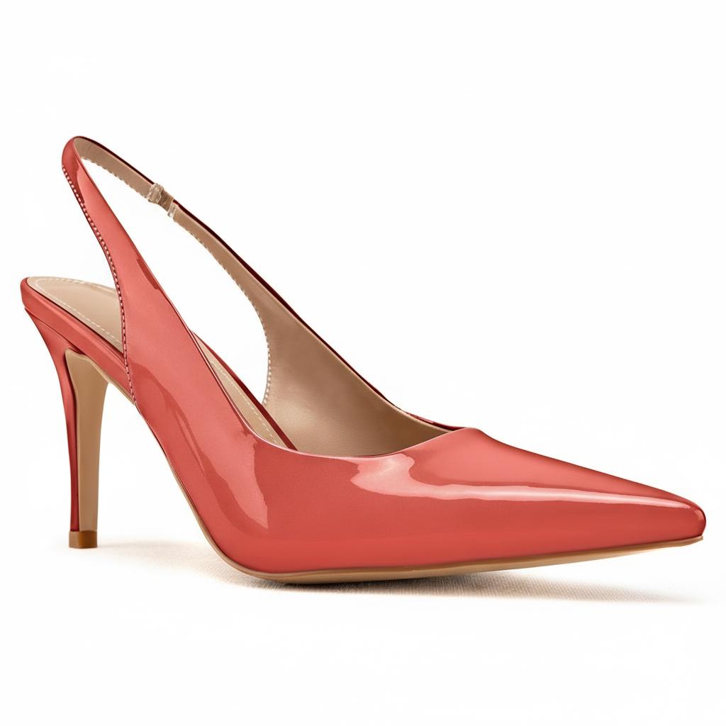 Tuhoomall Fashion Women's High Heel Slip-On Pumps - Stylish Pointed Toe, Medium Heel, Classic Solid Color for Office and Daily Wear Tuhoomall