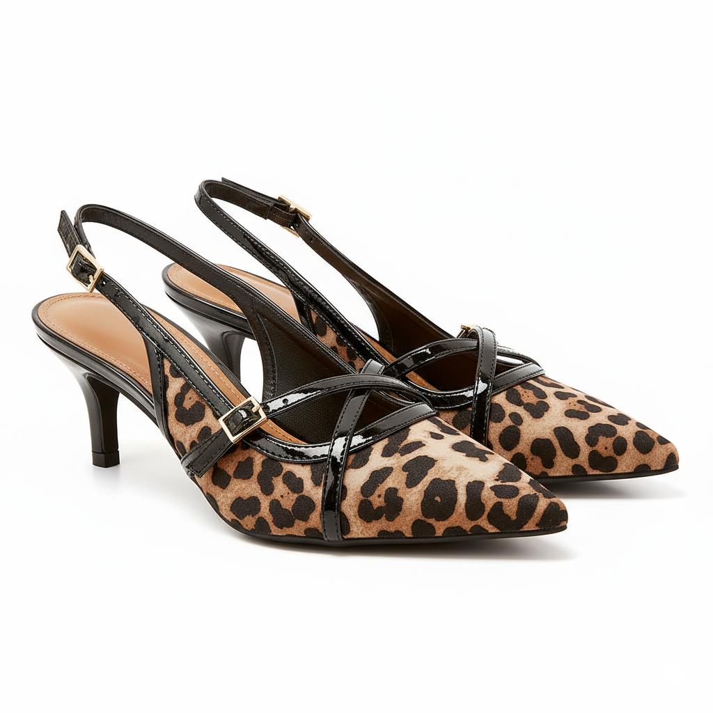 Tuhoomall Comfortable High Heel Pumps with Pointed Toe and Cat Heel, Stylish Mesh Design for Fashionable Everyday Wear Tuhoomall