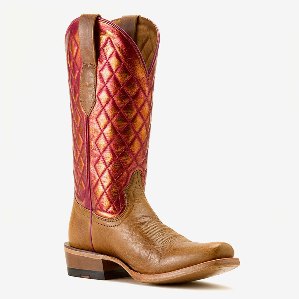 Tuhoomall Western Cowboy Boots for Women, Comfort Mid-Calf Boot with Embroidered Design, Chic and Casual Style for All Seasons