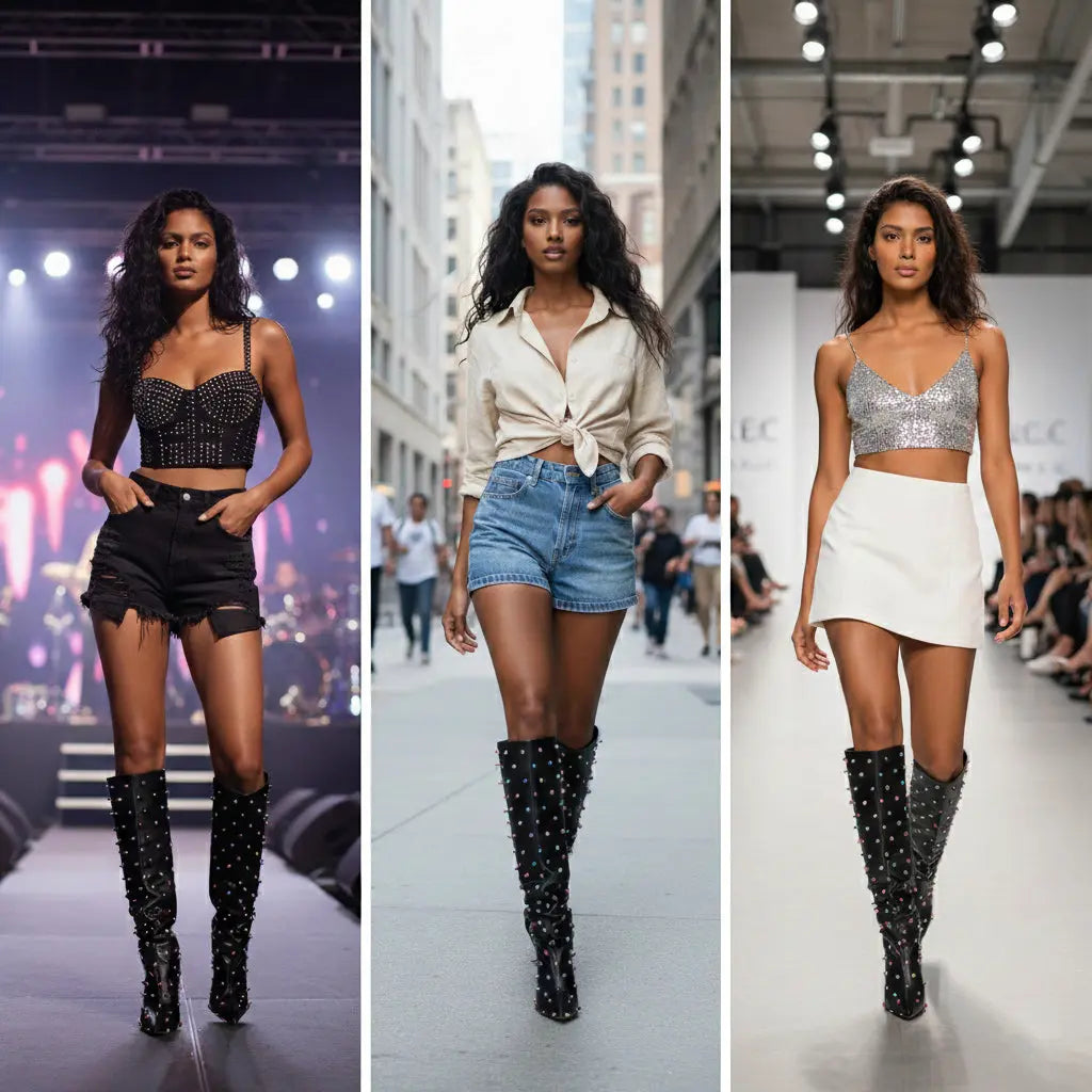 Tuhoomall Western Ankle Boots for Women - Chic Pointed Toe Suede Short Booties with Tassels & Zipper for Fashionable Casual Outdoor Style Tuhoomall