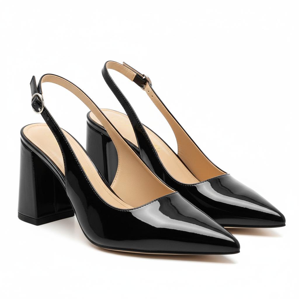 Tuhoomall Fashionable Comfortable High Heel Sandals for Summer - Classic Adjustable Strap Pointed Toe Casual Wear Tuhoomall