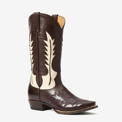 Tuhoomall Comfortable Western Knee-High Boots for Women – Stylish Slip-On Design, Chunky Rubber Sole for All-Day Wear