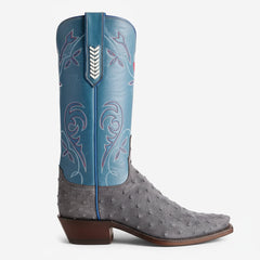 Tuhoomall Floral Embroidered Western Mid Calf Boots, Comfortable Slip-On Design, Stylish Chunky Heel for Travel and Outdoor Fashion