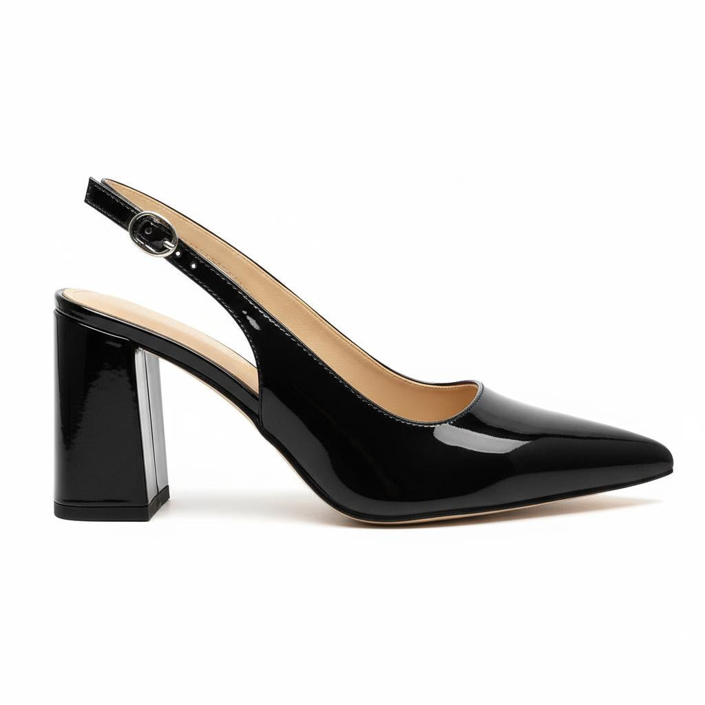 Tuhoomall Fashionable Comfortable High Heel Sandals for Summer - Classic Adjustable Strap Pointed Toe Casual Wear Tuhoomall