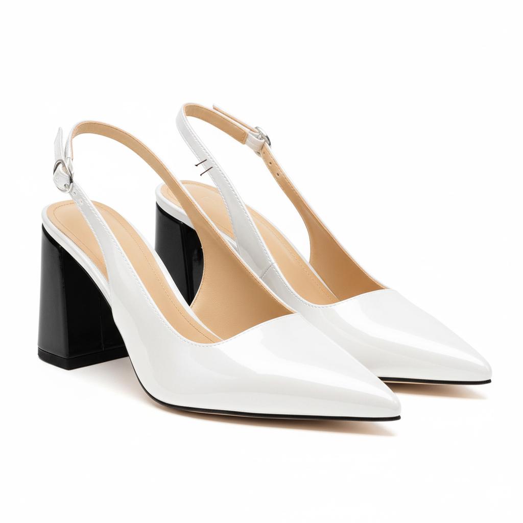 Tuhoomall Fashionable Comfortable High Heel Sandals for Summer - Classic Adjustable Strap Pointed Toe Casual Wear Tuhoomall