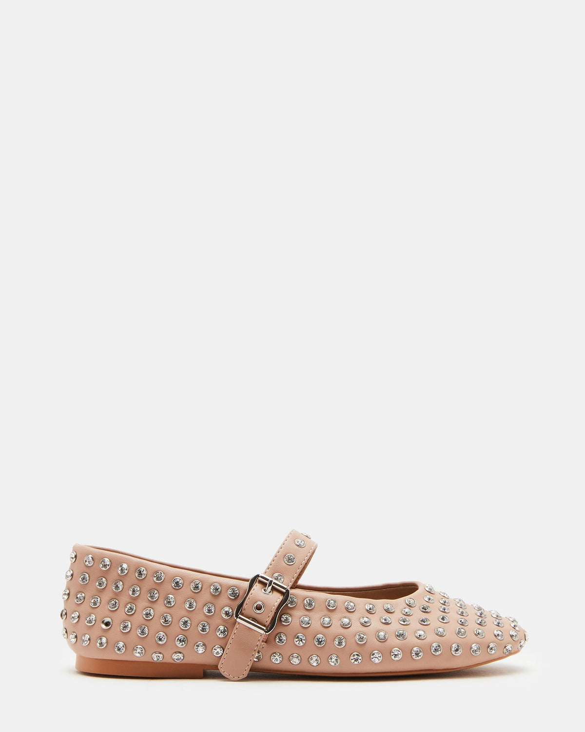 Tuhoomall Ballet Flats Women’s Boots with Studded Design, Comfortable Slip-On, Casual Style, Rubber Sole and Adjustable Buckle, Low Top
