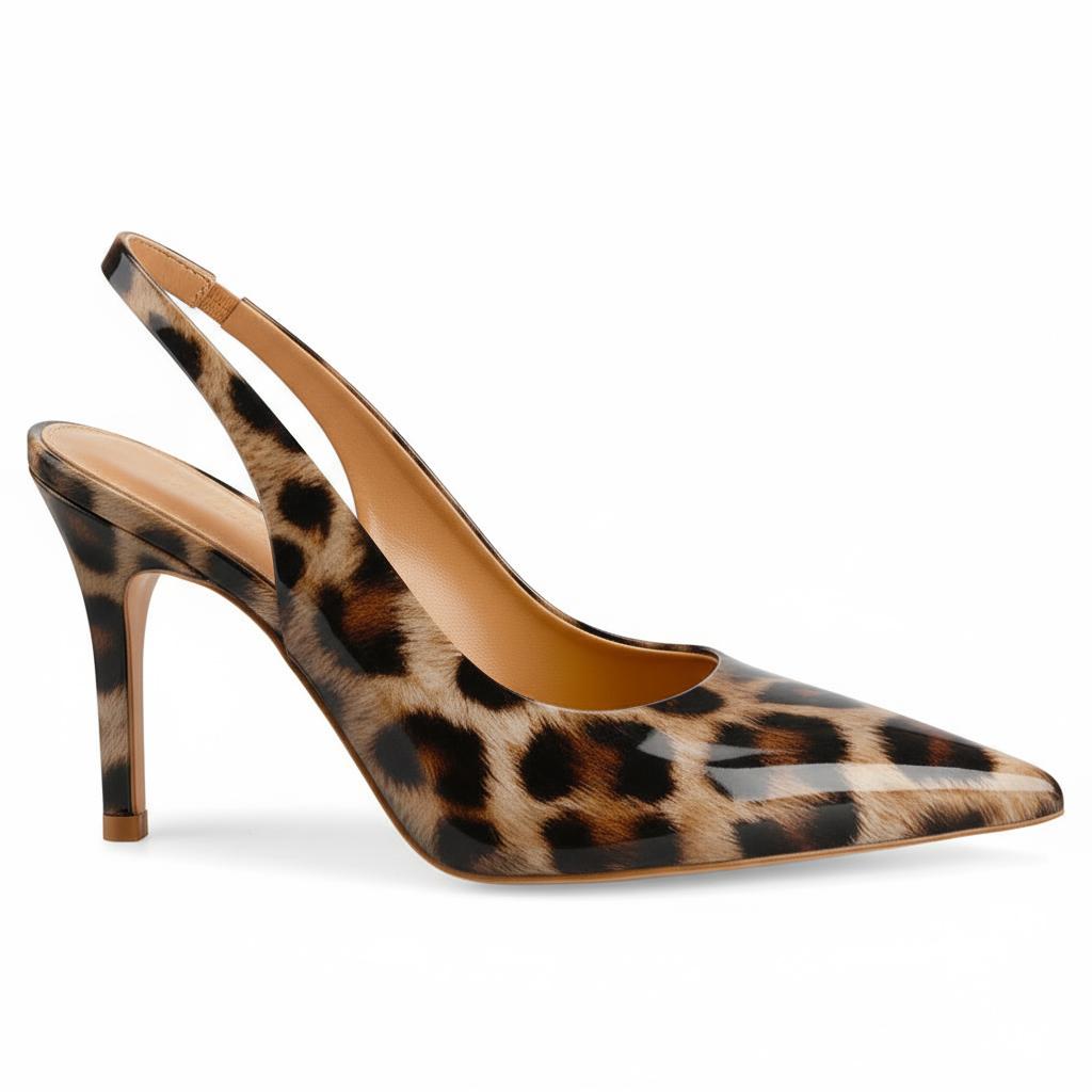 Tuhoomall Fashion Women's High Heel Slip-On Pumps - Stylish Pointed Toe, Medium Heel, Classic Solid Color for Office and Daily Wear Tuhoomall