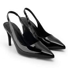 Tuhoomall Fashion Women's High Heel Slip-On Pumps - Stylish Pointed Toe, Medium Heel, Classic Solid Color for Office and Daily Wear Tuhoomall