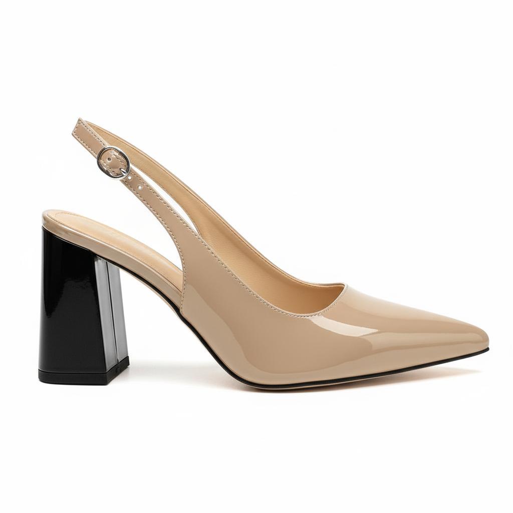 Tuhoomall Fashionable Comfortable High Heel Sandals for Summer - Classic Adjustable Strap Pointed Toe Casual Wear Tuhoomall