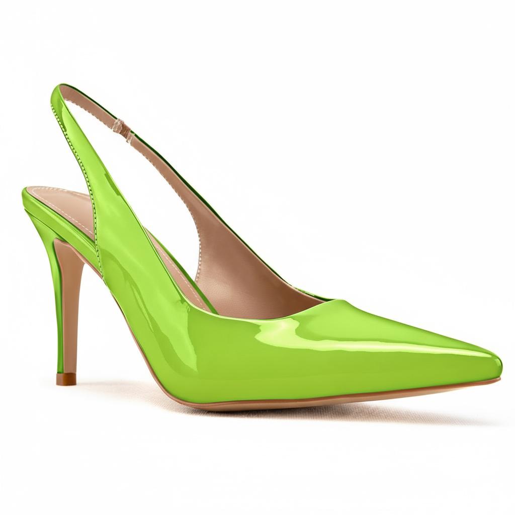 Tuhoomall Fashion Women's High Heel Slip-On Pumps - Stylish Pointed Toe, Medium Heel, Classic Solid Color for Office and Daily Wear Tuhoomall
