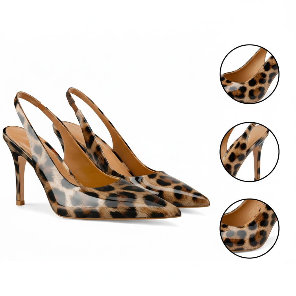 Tuhoomall Fashion Women's High Heel Slip-On Pumps - Stylish Pointed Toe, Medium Heel, Classic Solid Color for Office and Daily Wear Tuhoomall