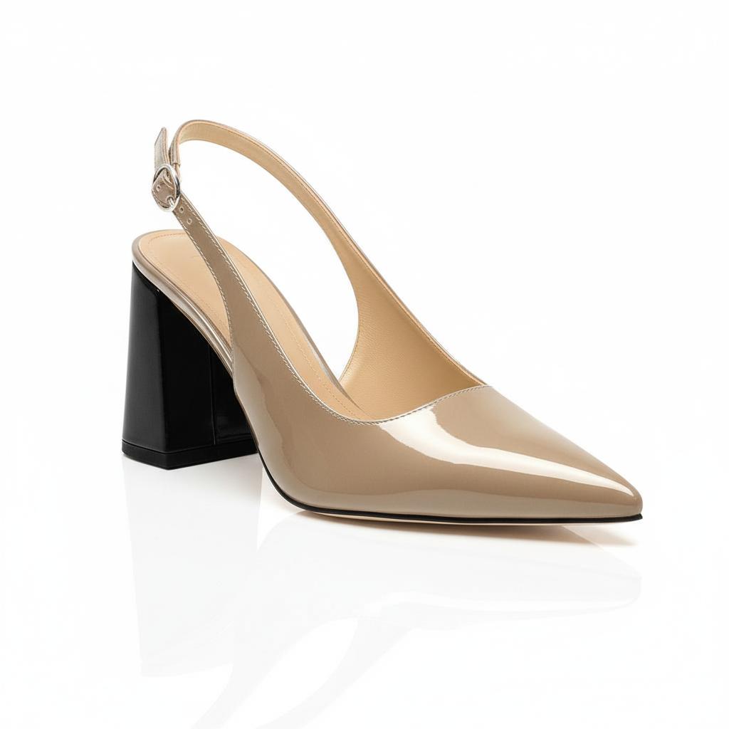 Tuhoomall Fashionable Comfortable High Heel Sandals for Summer - Classic Adjustable Strap Pointed Toe Casual Wear Tuhoomall
