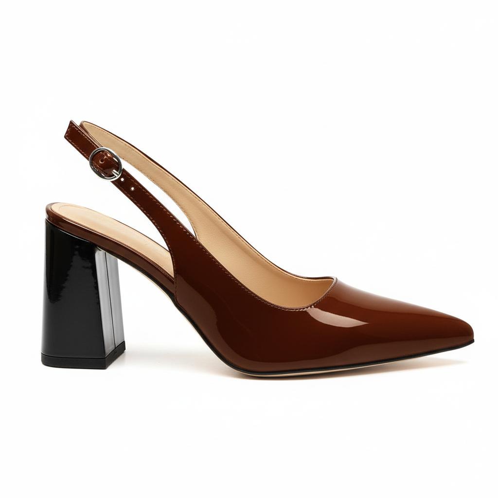 Tuhoomall Fashionable Comfortable High Heel Sandals for Summer - Classic Adjustable Strap Pointed Toe Casual Wear Tuhoomall
