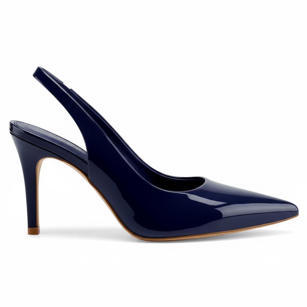 Tuhoomall Fashion Women's High Heel Slip-On Pumps - Stylish Pointed Toe, Medium Heel, Classic Solid Color for Office and Daily Wear Tuhoomall